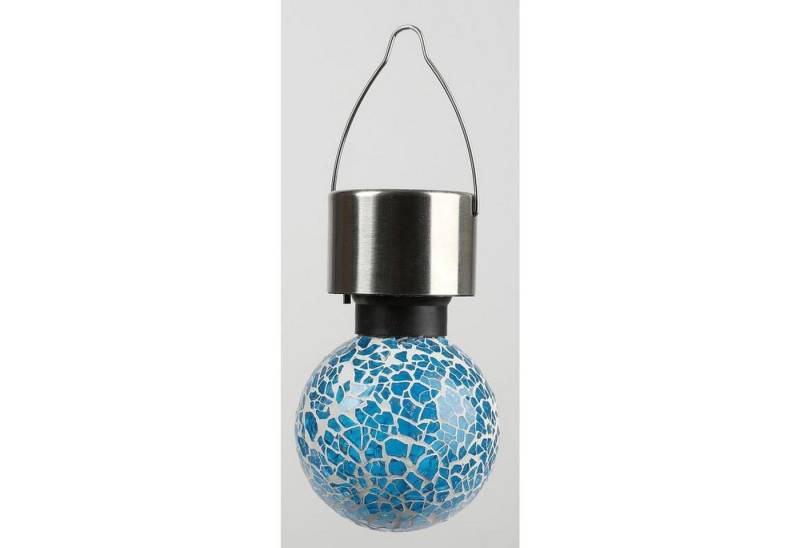 BURI Gartenleuchte 24x Solar Hängeleuchte Mosaikball LED Garten Lampen Beleuchtung Außen von BURI