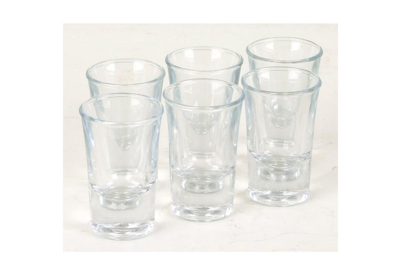 BURI Gläser-Set 24x Schnapsgläser 33ml Gläser Glas Shotglas Spirituosen Küche Haushalt, Glas von BURI