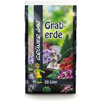 BURI Graberde 20L Sack Blumenerde Pflanzerde Qualitätserde Gartenerde Friedhof Erde von BURI