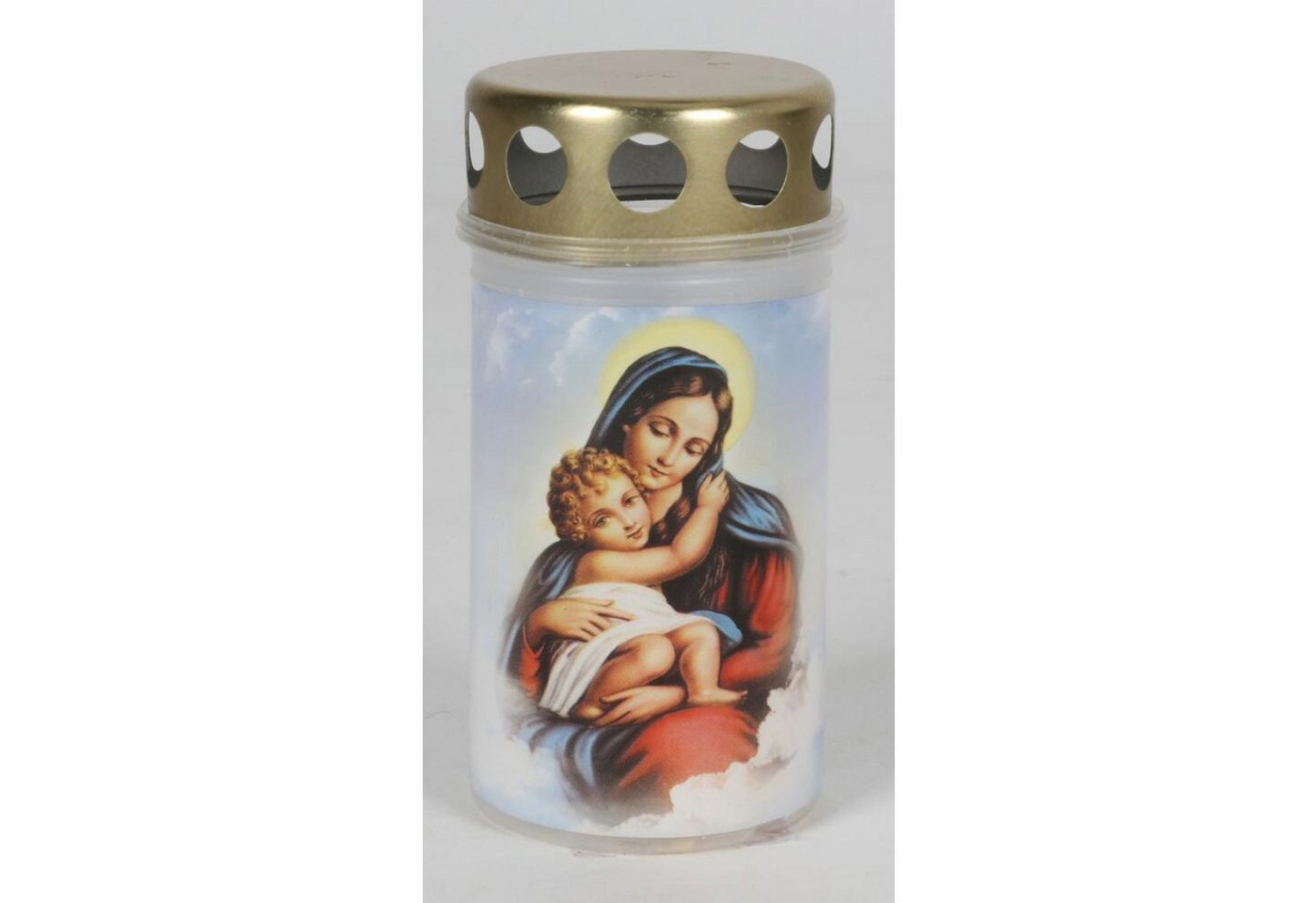 BURI Grabkerze 15x Grablichter Maria Kind Kerzen Leuchten Friedhof Schmuck Laternen BURI Grabkerze 15x Grablichter Maria Kind Kerzen Leuchten Friedhof Schmuck Laternen von BURI