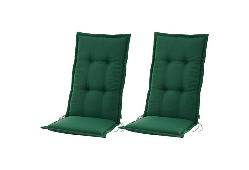 BURI Hochlehnerauflage 2x Hochlehner Auflage Sitzkissen Polster für Sessel Gartenstuhl Kissen, (2 St) von BURI