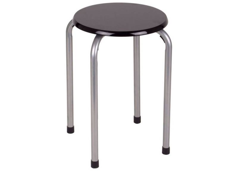 BURI Hocker Metall Stapelhocker Stapelstuhl Partyhocker Gästehocker Sitzhocker von BURI