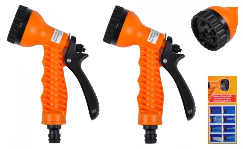 BURI Regner 2er Set MagicMAXX Multifunktions Brause Gartenbrause Spritzbrause Schl von BURI
