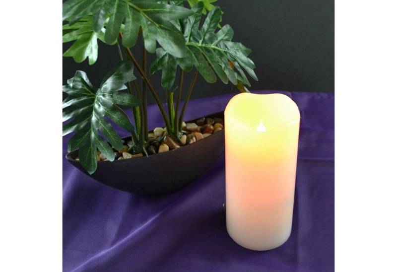 BURI Kugelleuchte LED Stumpenkerze verschiedene Größen Flackerkerze Echtwachskerze BURI Kugelleuchte LED Stumpenkerze verschiedene Größen Flackerkerze Echtwachskerze von BURI