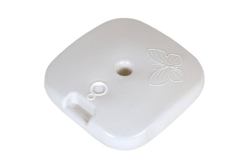 BURI Kunststoffschirmständer Sonnenschirmständer weiß Schirmständer Ständer Kunststoff füllbar 45x4 BURI Kunststoffschirmständer Sonnenschirmständer weiß Schirmständer Ständer Kunststoff füllbar 45x4 von BURI