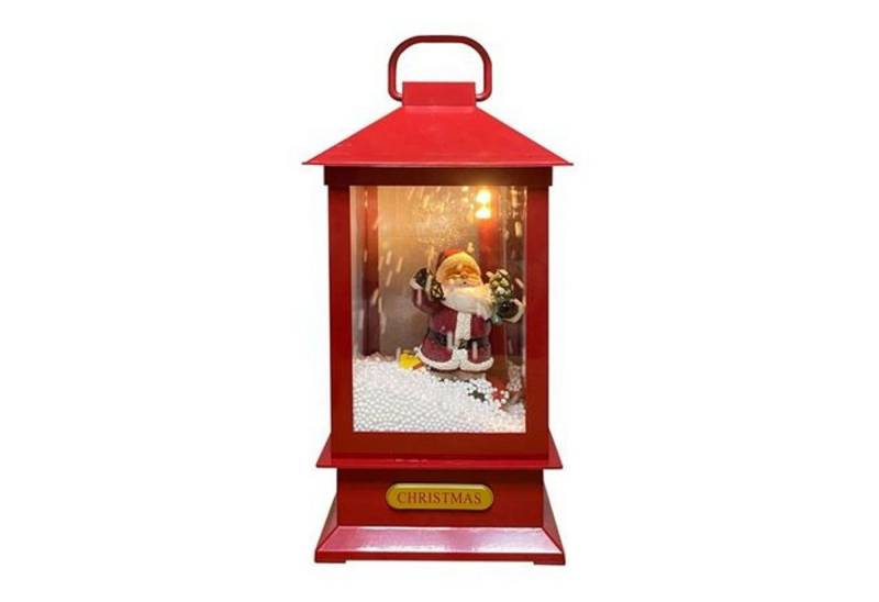 BURI LED Dekolicht 6x LED Laterne Weihnachten Kerzenhalter Dekoration Lampe Windlicht von BURI
