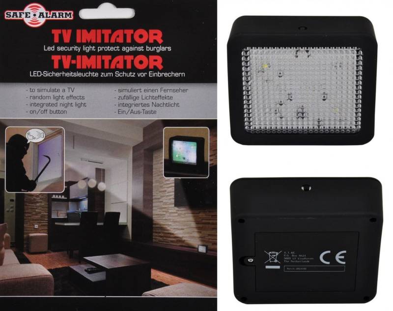 BURI LED Dekolicht LED-TV-Imitator Fernsehattrappe Simulator Nachtlicht Lichteffekt von BURI