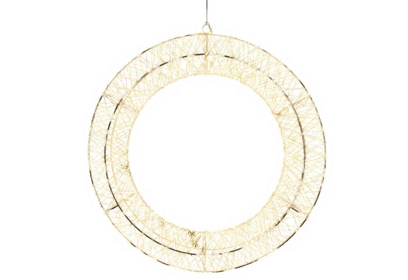 BURI LED Dekolicht Lichterkranz 700 LEDs Ø 38cm Türkranz Fensterkranz IP44 LED-Kranz Ring BURI LED Dekolicht Lichterkranz 700 LEDs Ø 38cm Türkranz Fensterkranz IP44 LED-Kranz Ring von BURI