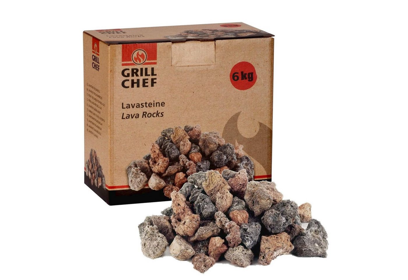 BURI Lavasteine Lavastein Grillen 6kg Lavagrill Natursteine Wiederverwendbar Ofen BURI Lavasteine Lavastein Grillen 6kg Lavagrill Natursteine Wiederverwendbar Ofen von BURI