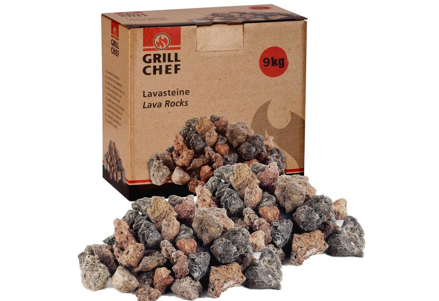 BURI Lavasteine Lavastein Grillen 9kg Lavagrill Natursteine Wiederverwendbar Ofen BURI Lavasteine Lavastein Grillen 9kg Lavagrill Natursteine Wiederverwendbar Ofen von BURI