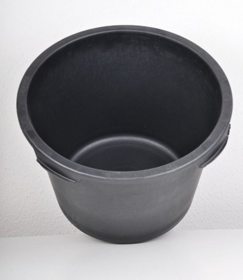 BURI Mörtelkübel 10x Mörtelkübel rund 65 Liter schwarz, (10-tlg) von BURI