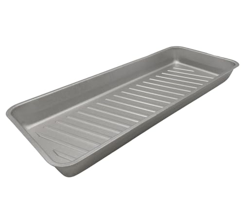 BURI Mr Gardener Kohleschale für Holzkohlegrill Fettwanne 66x27x6cm für Kentucky XL von BURI