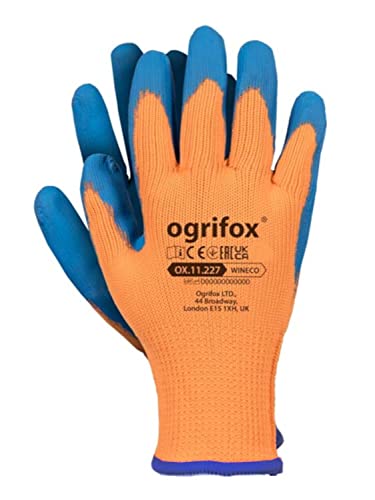 BURI Ogrifox Arbeitshandschuhe Gr.9-11 Schutzhandschuhe Winter Montage Handschuhe, Größe:9, Variante:Wineco von BURI