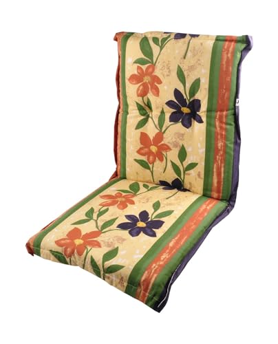 BURI Polsterauflage für Niedriglehner-Gartenstühle Sitzkissen Sesselauflage Auflage von BURI