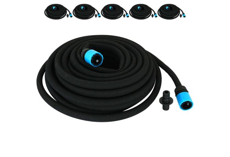 BURI Poolschlauch Perlschlauch 15-90m Bewässerungsschlauch Tropfschlauch Gartenschlauch, (6 St) von BURI