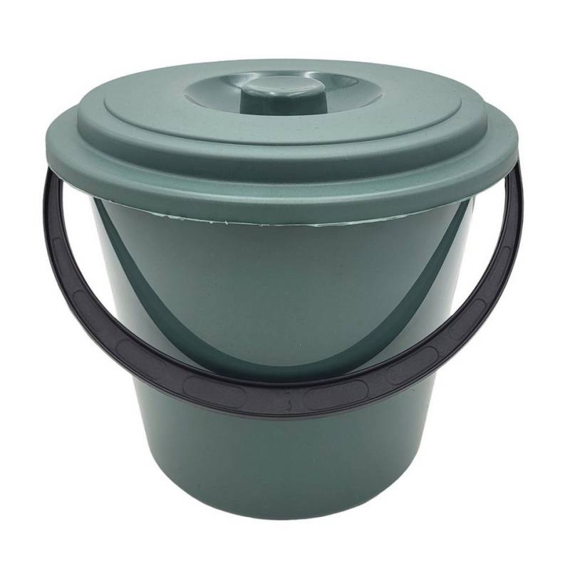 BURI Putzeimer Eimer mit Deckel 5L Mülleimer Putzeimer Wassereimer Windeleimer von BURI