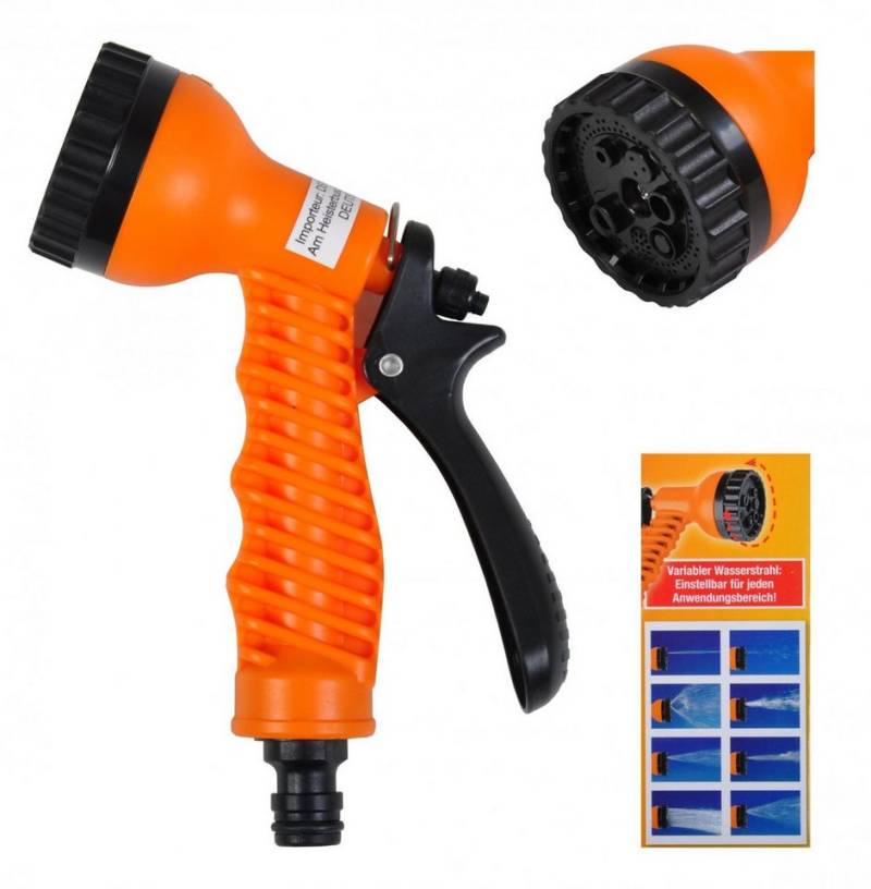 BURI Regner Magic MAXX Multifunktions-Brause Gartenbrause Wasserspritze Garten von BURI