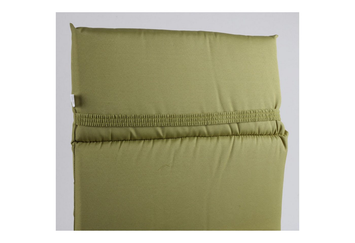 BURI Sesselauflage 4x Niederlehner Auflage OLIVE 105x50cm Sitzkissen Stuhlauflage grün, (4 St) von BURI