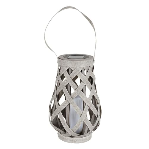 BURI Solar Gartenlaterne Rattanoptik Flackerkerze Gartenleuchte Gartendeko Solarlampe BURI Solar Gartenlaterne Rattanoptik Flackerkerze Gartenleuchte Gartendeko Solarlampe von BURI