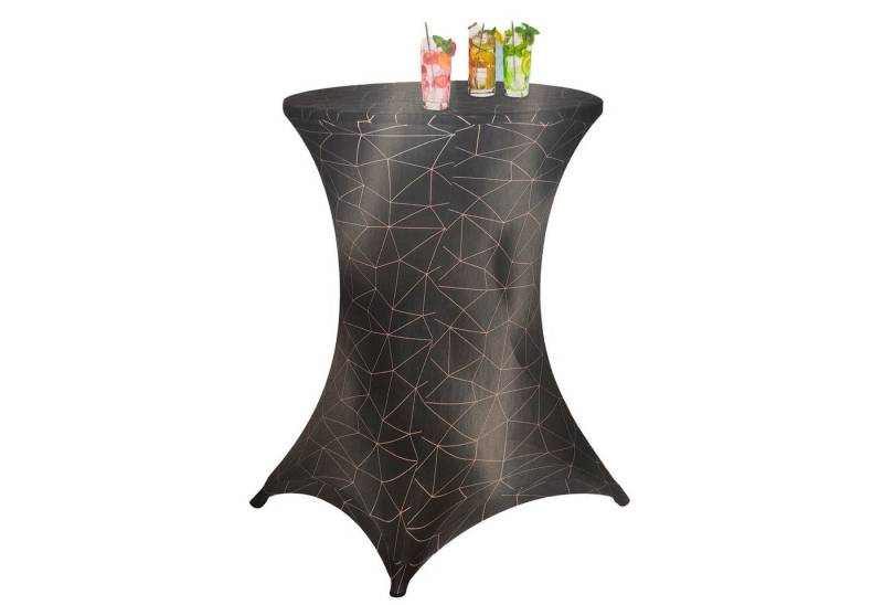 BURI Stuhlhusse Stretch Stehtischbezug 80cm Stehtischhusse Husse Stehtisch Bezug bunt BURI Stuhlhusse Stretch Stehtischbezug 80cm Stehtischhusse Husse Stehtisch Bezug bunt von BURI