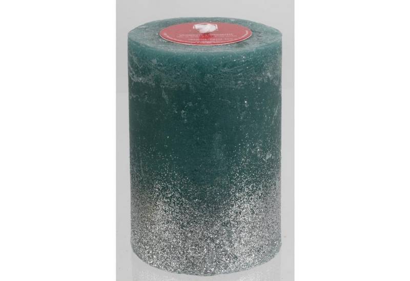 BURI Stumpenkerze 12 Stück Weihnachten Stumpenkerze mit Glitzer 10x7cm Großpackung 12er- BURI Stumpenkerze 12 Stück Weihnachten Stumpenkerze mit Glitzer 10x7cm Großpackung 12er- von BURI