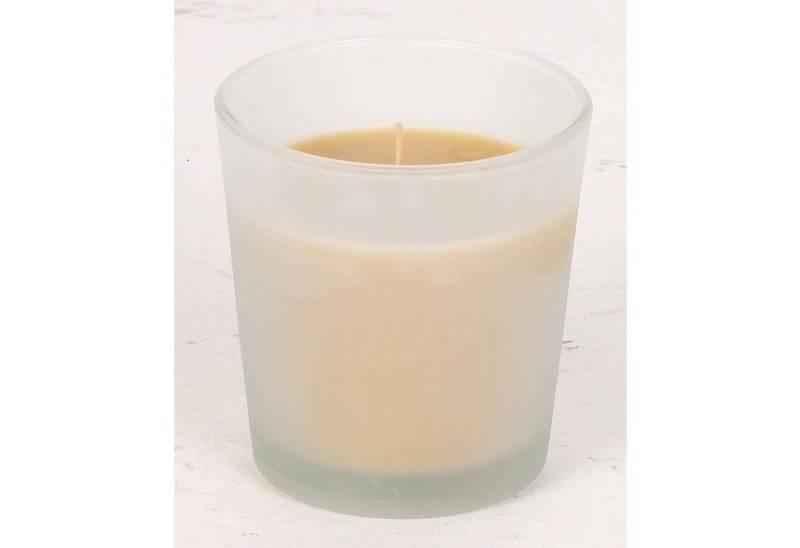 BURI Tafelkerze Airwick Duftkerze Vanilla & Brown Sugar Raumduft Innen Dekoration Glas von BURI