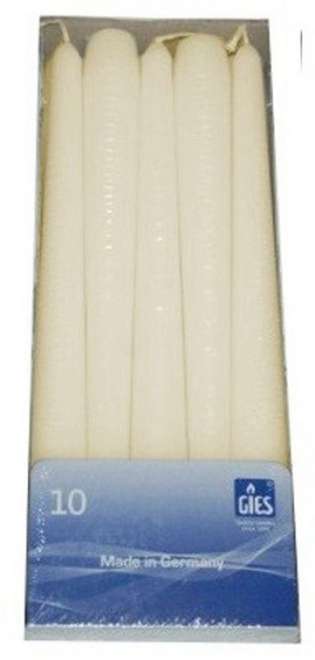 BURI Tafelkerze Spitzkerzen 10ner Packung in 4 Farben BURI Tafelkerze Spitzkerzen 10ner Packung in 4 Farben von BURI