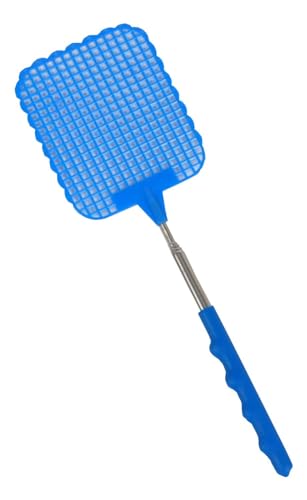 BURI Teleskop Fliegenklatsche 26-72,5cm, Farbe:blau von BURI