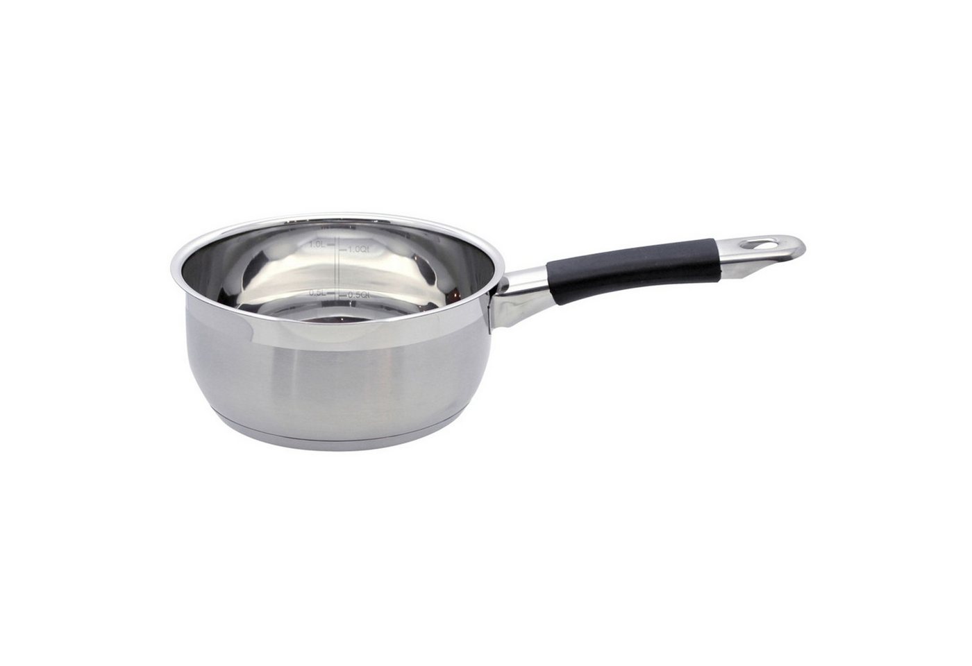 BURI Topf-Set 2er Set Edelstahl Kasserolle 1L 16cm Kochtopf Topfset Töpfe Kochtöpfe, Edelstahl BURI Topf-Set 2er Set Edelstahl Kasserolle 1L 16cm Kochtopf Topfset Töpfe Kochtöpfe, Edelstahl von BURI