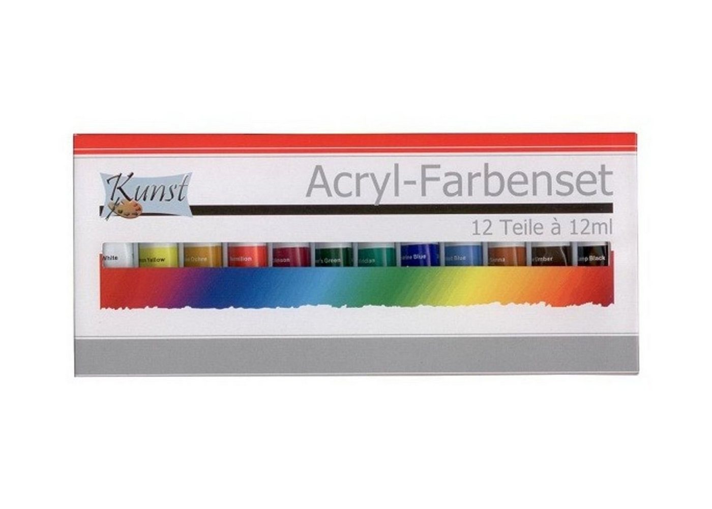 BURI Vollton- und Abtönfarbe Acryl-Farbenset von BURI