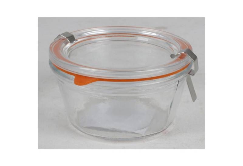 BURI Einmachglas 24x Einmachglas 200ml Vorratsgefäß Drahtbügelveschluss Box Behälter Au, Glas von BURI