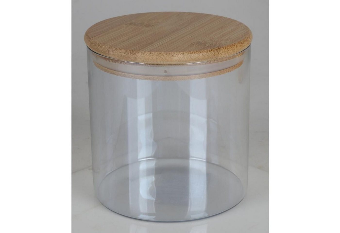 BURI Vorratsglas 12x Vorratsglas Bambusdeckel Gefäß Box Behälter Aufbewahrung Müsli Nud, Glas BURI Vorratsglas 12x Vorratsglas Bambusdeckel Gefäß Box Behälter Aufbewahrung Müsli Nud, Glas von BURI