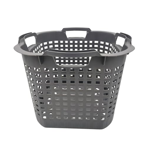 BURI Wäschekorb Set Universalkorb vers Farben Stapelkörbe Gartenkörbe Korb robust, Farbe:dunkelgrau, Menge:1 Stück BURI Wäschekorb Set Universalkorb vers Farben Stapelkörbe Gartenkörbe Korb robust, Farbe:dunkelgrau, Menge:1 Stück von BURI
