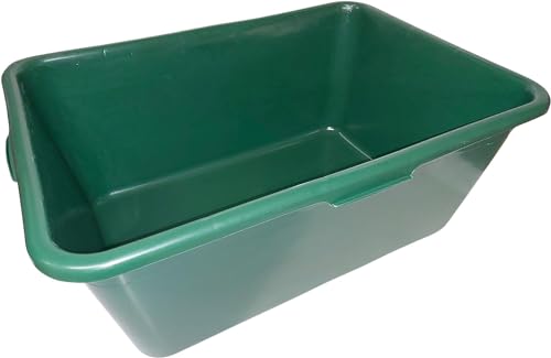 BURI Wildwanne Wanne Gross Lebensmittelecht XXL Groß Eckig 90 Liter Kunststoffwanne Plastikwanne Kunststoff Behälter Garten Wassertrog rechteckig Grün BURI Wildwanne Wanne Gross Lebensmittelecht XXL Groß Eckig 90 Liter Kunststoffwanne Plastikwanne Kunststoff Behälter Garten Wassertrog rechteckig Grün von BURI
