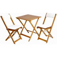 Balkon-Set 3-tlg. Sitzgarnitur Gartenmöbel Balkonmöbel Klapptisch Klappstühle Balkon-Set 3-tlg. Sitzgarnitur Gartenmöbel Balkonmöbel Klapptisch Klappstühle von BURI