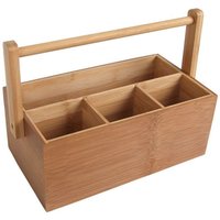 Bambus-Organizer Utensilienbox Stiftebox Besteckkasten Schreibtisch Aufbewahrung Bambus-Organizer Utensilienbox Stiftebox Besteckkasten Schreibtisch Aufbewahrung von BURI