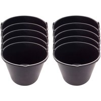 Baueimer 20L schwarz 10 Stück Maurereimer Zementeimer Wassereimer Schutteimer Baueimer 20L schwarz 10 Stück Maurereimer Zementeimer Wassereimer Schutteimer von BURI