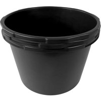 Buri - Baukübel 40L Baueimer 3 Stück Mörtelkübel Wassereimer Zementkübel Mörtelkasten Schwarz von BURI