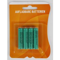 Buri - 12x 4er-Set Aufladbare Batterien Akkus für Solarlampen 1,2V 600mAh Großpackung 48 Stück Buri - 12x 4er-Set Aufladbare Batterien Akkus für Solarlampen 1,2V 600mAh Großpackung 48 Stück von BURI