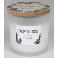 Buri - 12x Duftkerzen Vanille Glas Holzdeckel Raumdüfte Innendekoration Lichter Frische Buri - 12x Duftkerzen Vanille Glas Holzdeckel Raumdüfte Innendekoration Lichter Frische von BURI