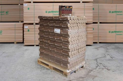 Buri 960 kg 1 Palette Buchenholzbriketts Buchenbrikett Holzbriketts Brennholz Kaminholz neu von BURI