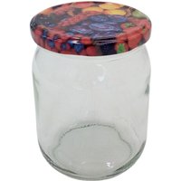 Buri - Einmachglas 540ml Vorratsglas Einweckglas Marmeladenglas Schraubdeckel Früchte von BURI