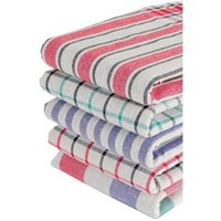 Buri - Geschirrtücher 10er-Set Küchentücher Geschirrhandtücher Baumwoll-Haushaltstuch von BURI