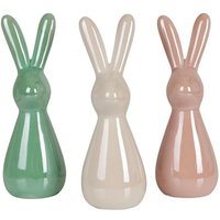 Keramik Osterhase Figur Innendekoration Haushalt Regal Tisch Ostern Fensterbrett von BURI