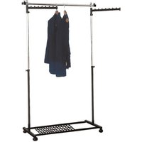 Buri - Luxus Garderobenständer Kleiderstange Kleiderwagen ausziehbar Garderobe Metall Buri - Luxus Garderobenständer Kleiderstange Kleiderwagen ausziehbar Garderobe Metall von BURI