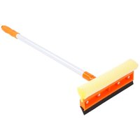 Teleskop Fensterreiniger Fensterwischer Scheibenwischer Schwamm Abzieher Wischer - orange - Buri Teleskop Fensterreiniger Fensterwischer Scheibenwischer Schwamm Abzieher Wischer - orange - Buri von BURI