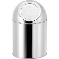 Buri - Tischabfalleimer Edelstahl 1L Abfalleimer Abfallbehälter kompakt Push-Deckel Buri - Tischabfalleimer Edelstahl 1L Abfalleimer Abfallbehälter kompakt Push-Deckel von BURI