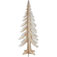 Buri - Weihnachtsholzdeko Holz Deko Tanne 30 cm Weihnachten Winter Schnee Buri - Weihnachtsholzdeko Holz Deko Tanne 30 cm Weihnachten Winter Schnee von BURI