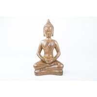 Deko Buddha groß verschiedene Farben - braun von KEINE ANGABE