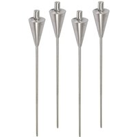 Edelstahl Gartenfackel 4er-Set Gartenleuchte Windlicht Öllampe Dekoleuchte Edelstahl Gartenfackel 4er-Set Gartenleuchte Windlicht Öllampe Dekoleuchte von BURI